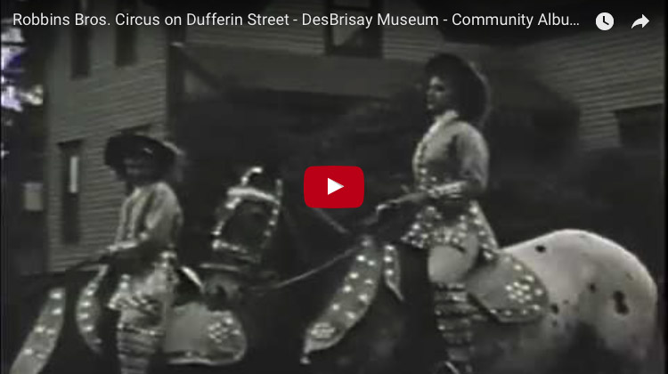 communityalbums - Video Clip of Robbins Bros. Circus on Dufferin Street