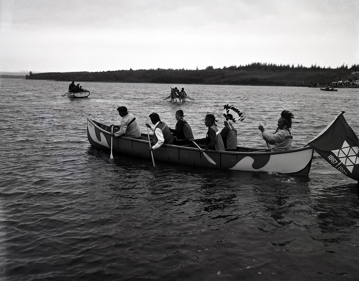 communityalbums - Canoes leave Potlotek for Expo