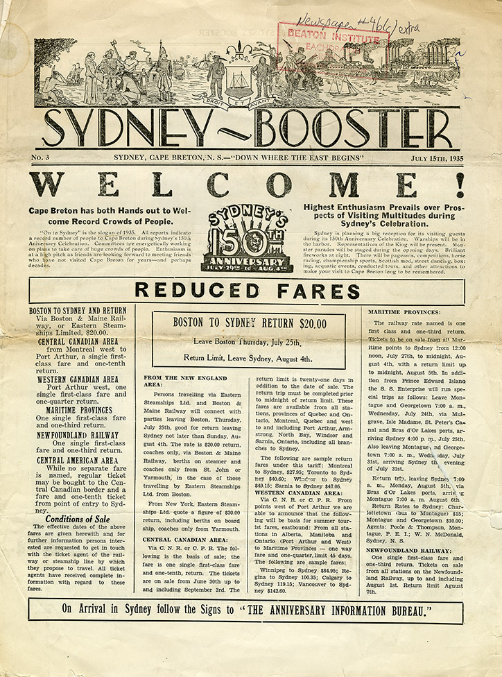 communityalbums - Sydney Booster - 150th Anniversary Edition