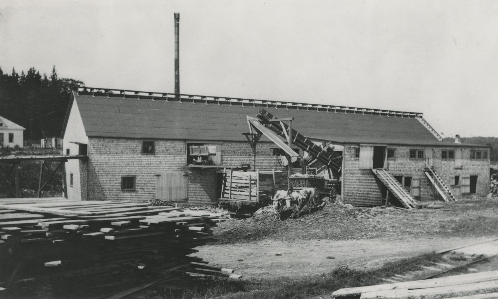communityalbums - The Raymond sawmill in Meteghan Station, NS