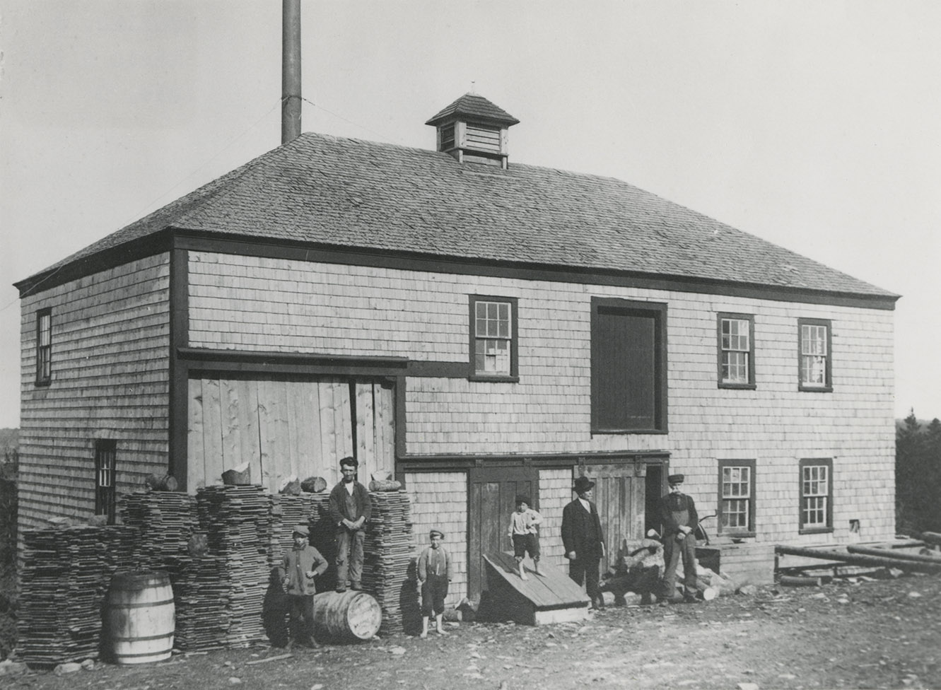 communityalbums - Wooden box factory owned by E. M. Comeau and Sons
