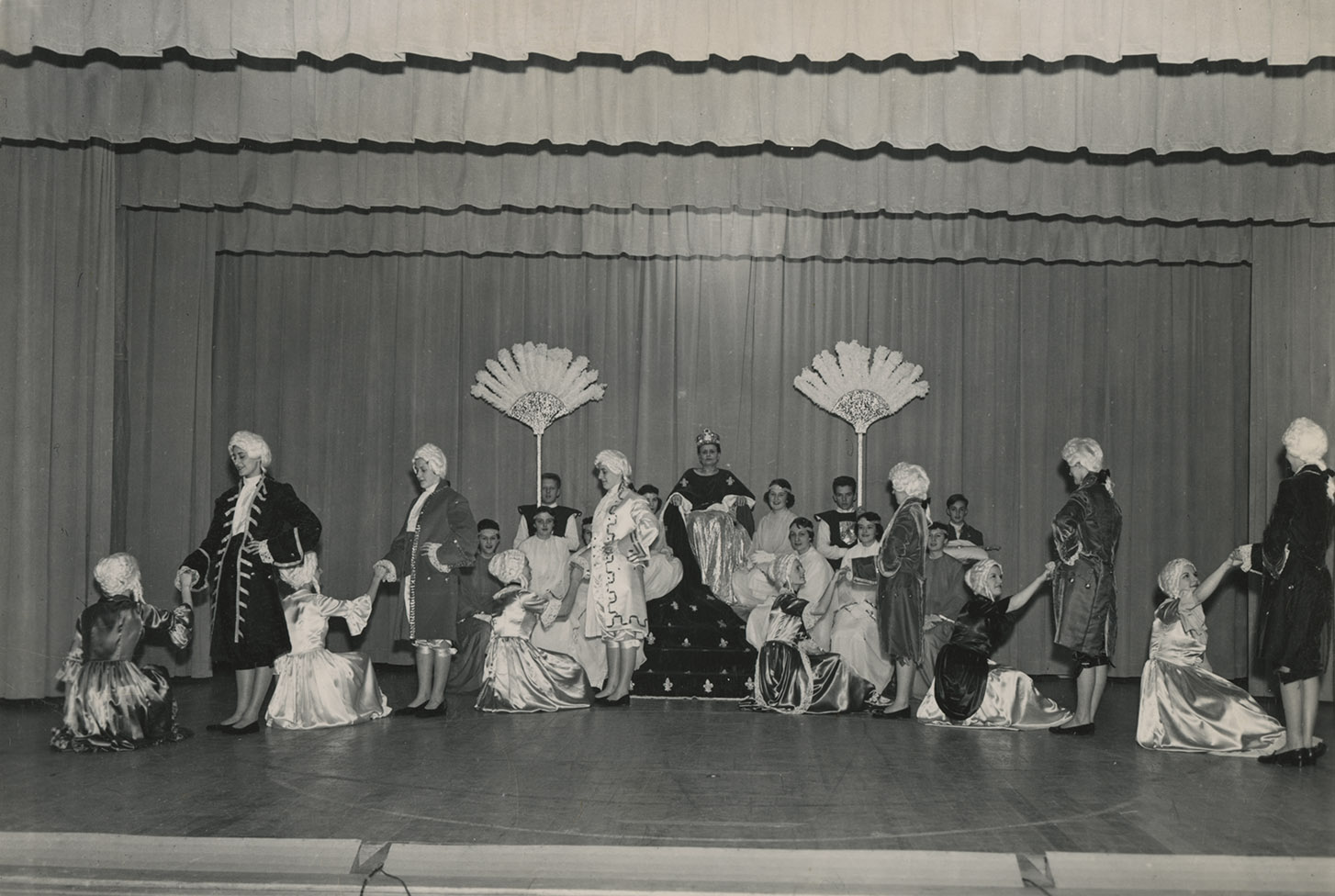communityalbums - Theatrical production staged during the Acadian Bicentennial (1755-1955), Church Point, NS