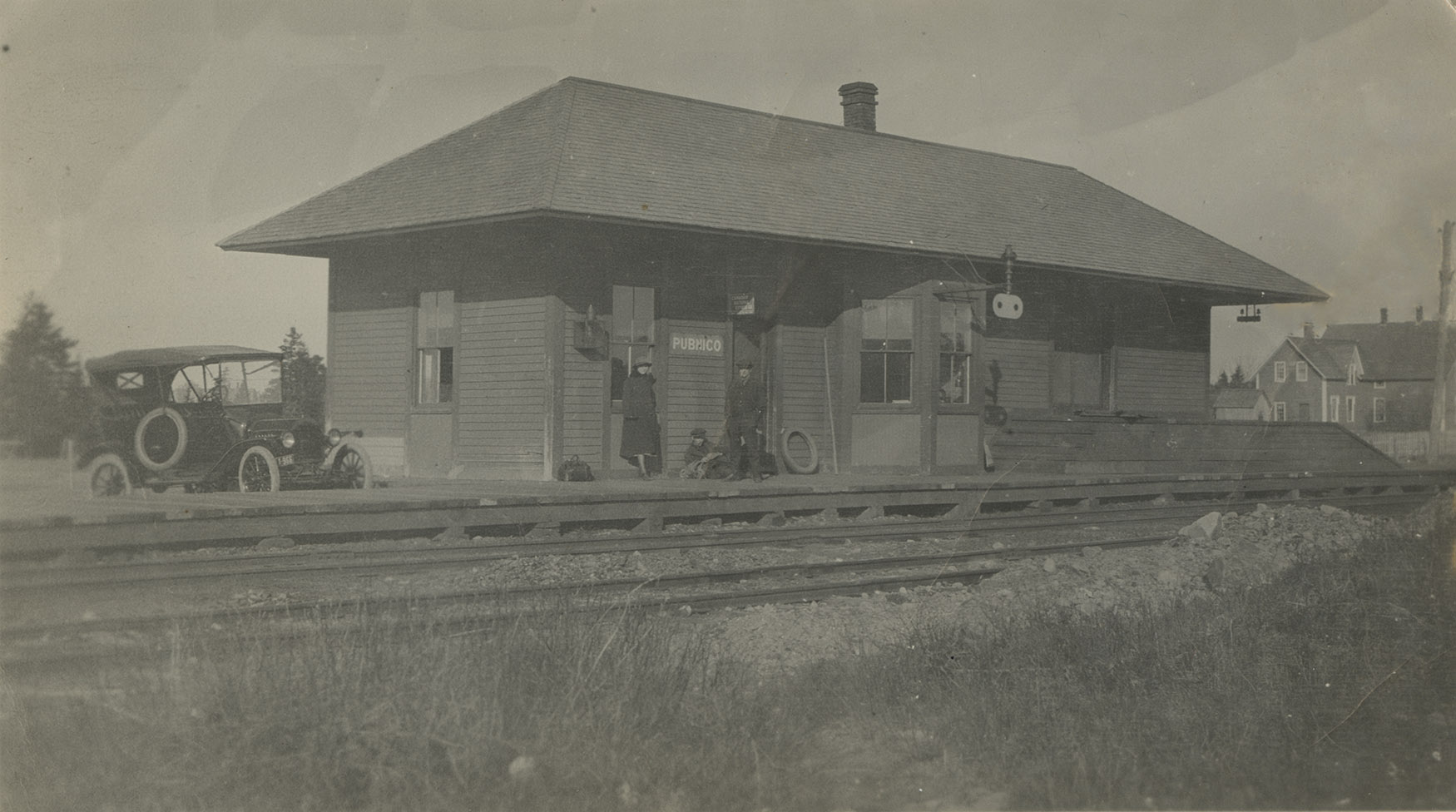 The train station at Pubnico-Head