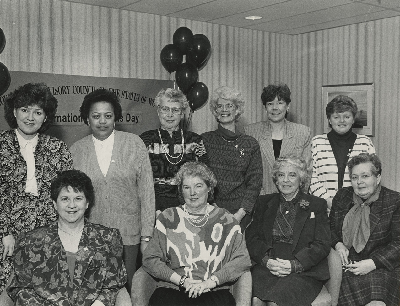 Nova Scotia Advisory Council on the Status of Women Council Members, March 1989