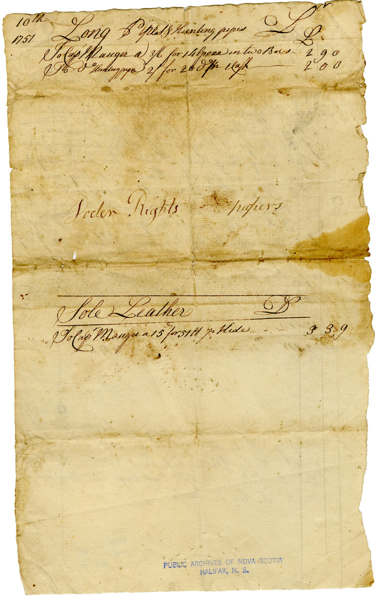 Easson : Letter to Doctor John Wright