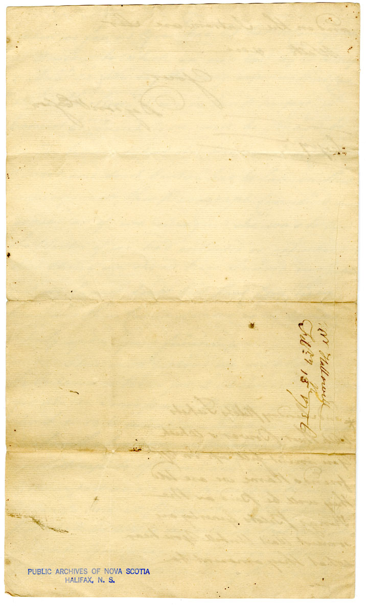 Easson : Copy of letter, Dyson & Easson to Mr. Hallowell