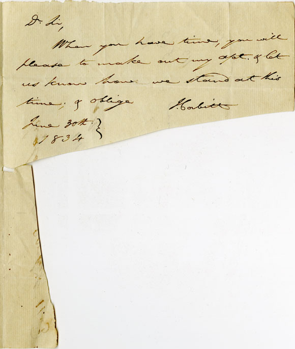 Easson : Account, Alexander Easson with I. Corbitt