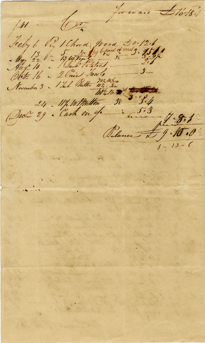 Easson : Account, Alexander Easson with George Runciman