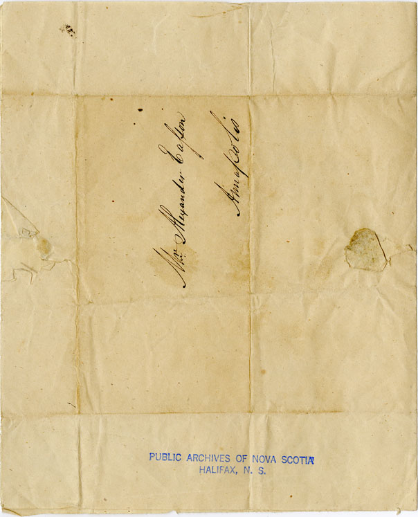 Easson : Letter, E.H. Cutler to Alexander Easson