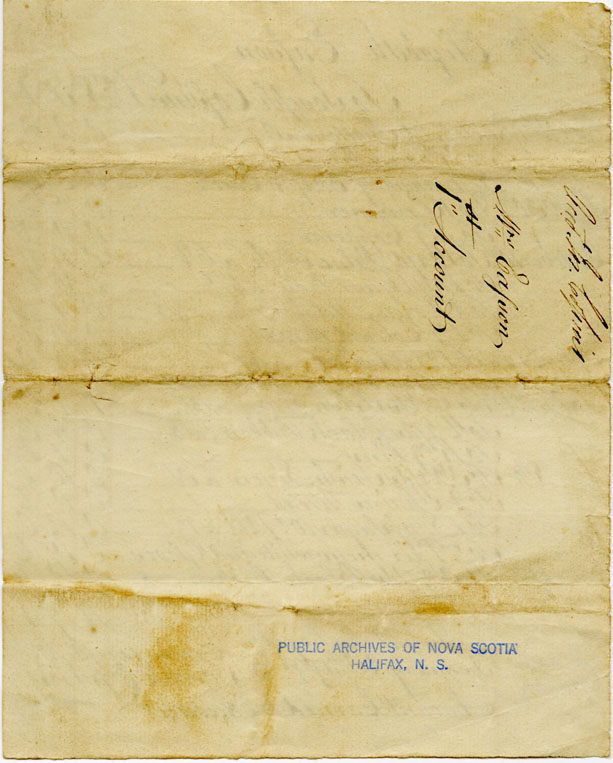 Easson : Account, Elizabeth Easson with Joseph Cossins [Cousins]