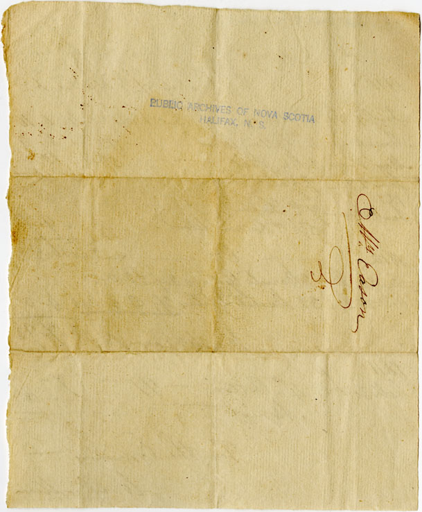 Easson : Account, Elizabeth Easson with Estate of P. Walker