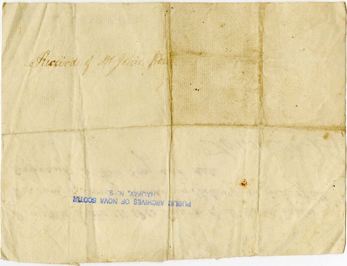 Easson : Receipt, John Burket