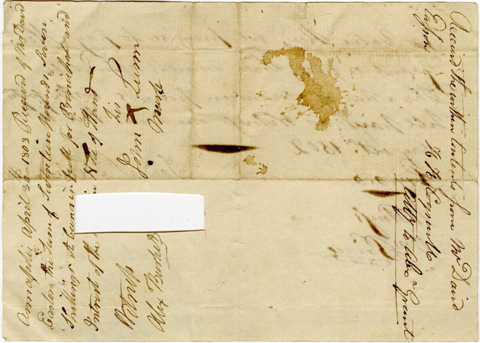 Easson : Promissory note, John Fisher and David Easson, in favour of Alexander Grant