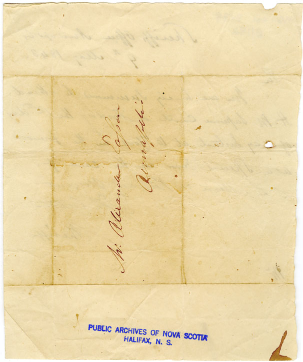 Easson : Summons, Sheriff E.M. Cutler to Alexander Easson