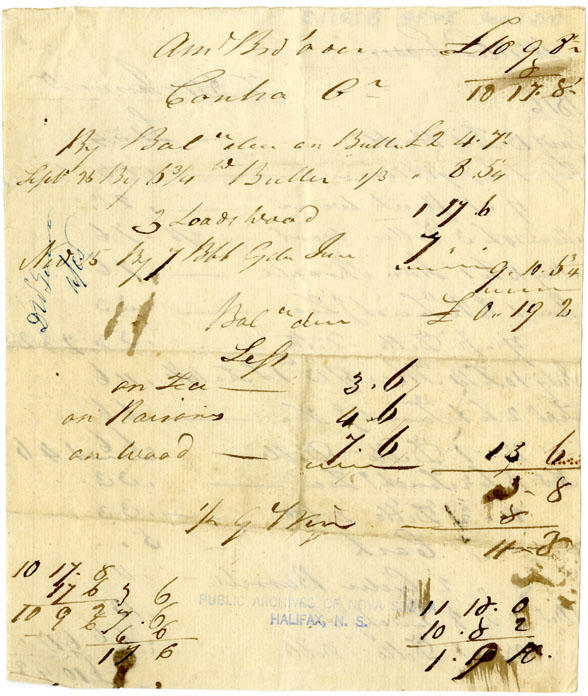 Easson : Account, Alexander Easson with Daniel W. James