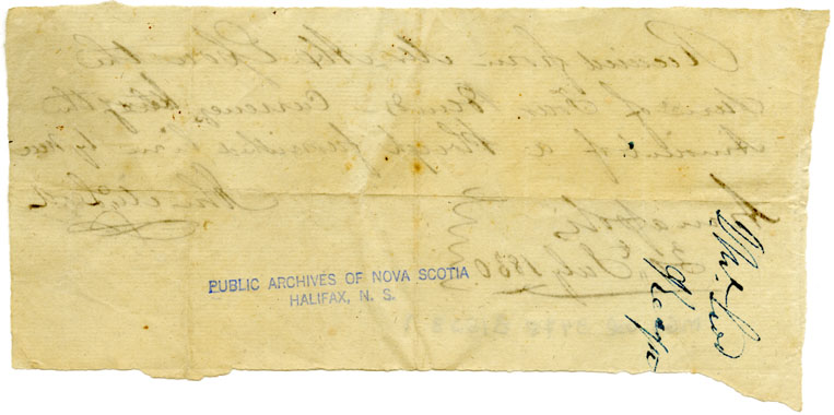 Easson : Receipt, John McLeod