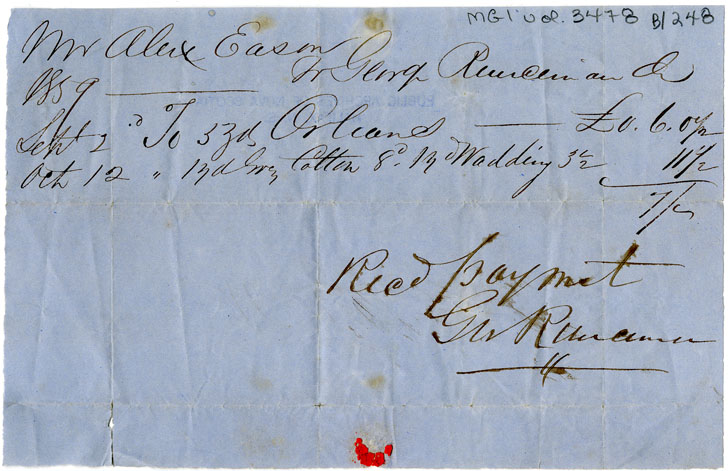 Easson : Account, Alexander Easson with George Runciman