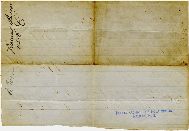 Easson : Account, Thomas Pryor with Benjamin Fairn