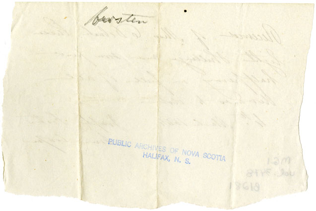 Easson : Receipt, Joseph Fisher and Ann Cooper