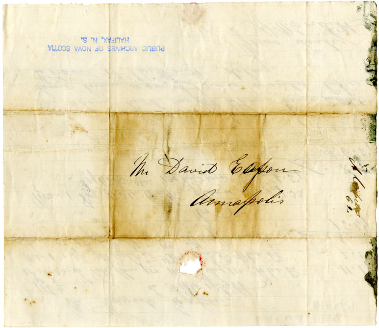 Easson : Account, David Easson with A.W. Corbitt