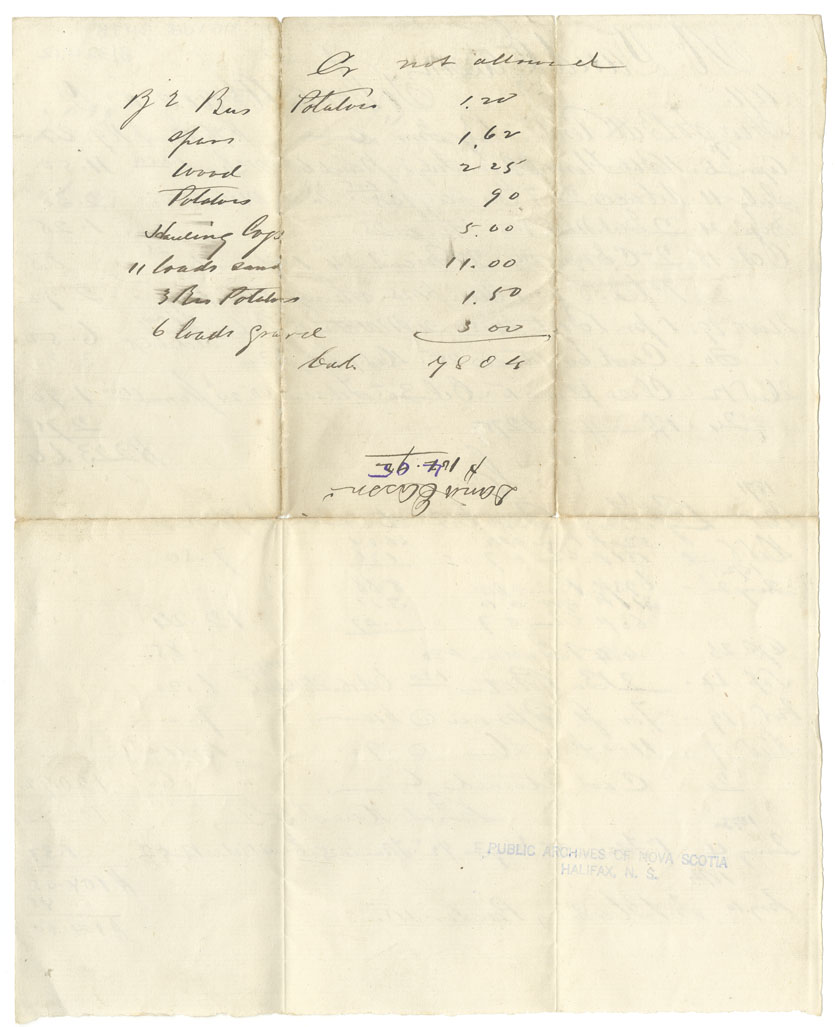 Easson : Account, David Easson with Thomas A. Gavaza, Annapolis