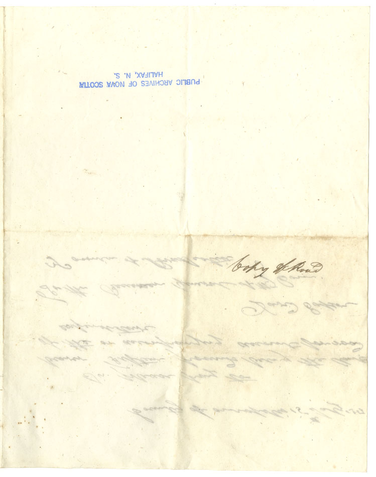 Easson : Account of the Expenditure of fifteen pounds Granted by the Legislature for the repair of the Shelburne Road from the General