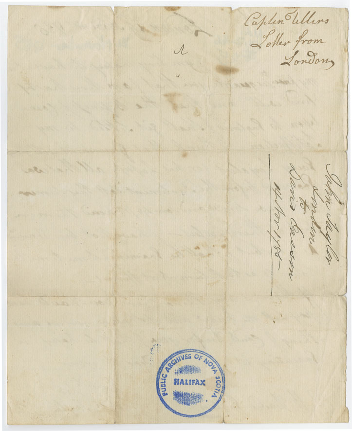 Easson : Letter, John Taylor, London, to David Easson