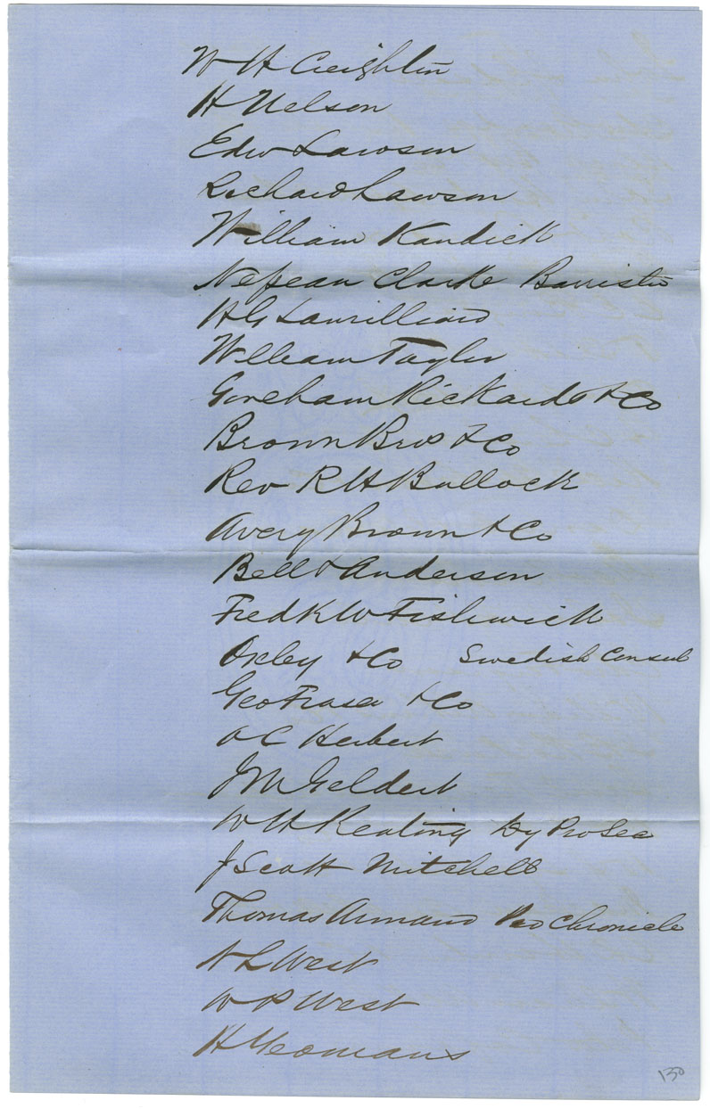 Easson : Testimonial letter to the Board of Directors of the American Telegraph Company, New York, on behalf of Jesse Hoyt