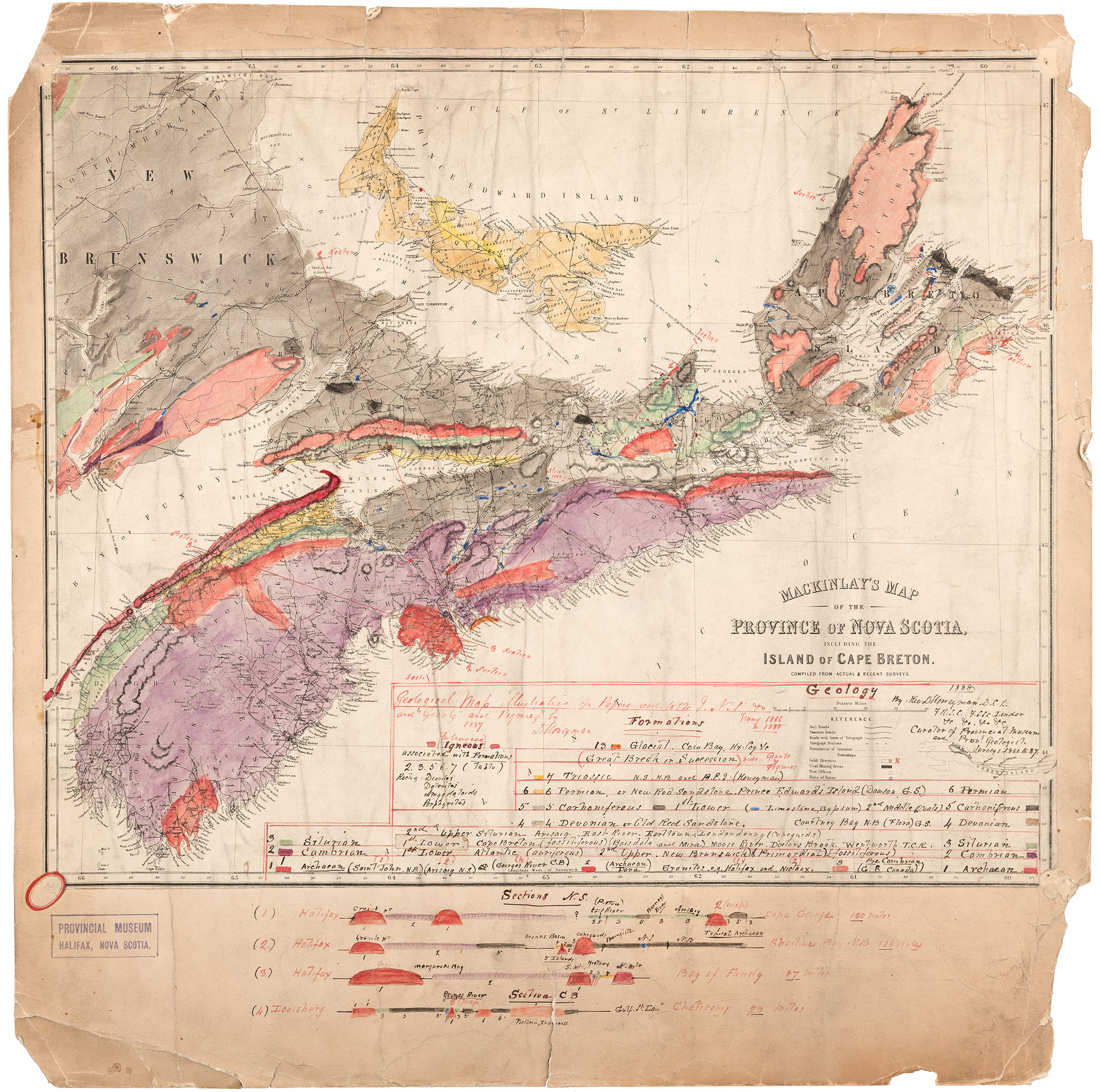 Geological Map of Nova Scotia