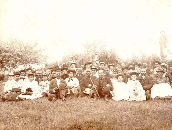 africanns : Church picnic, Weymouth Falls