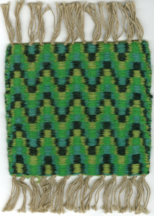 Boundweave - Variation of Twill threading - fig. 322