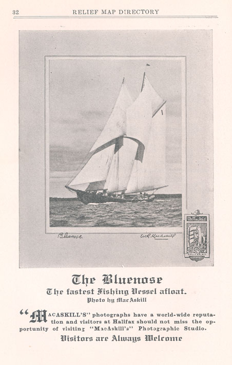 <i>The Bluenose</i> – The Fastest Fishing Vessel Afloat