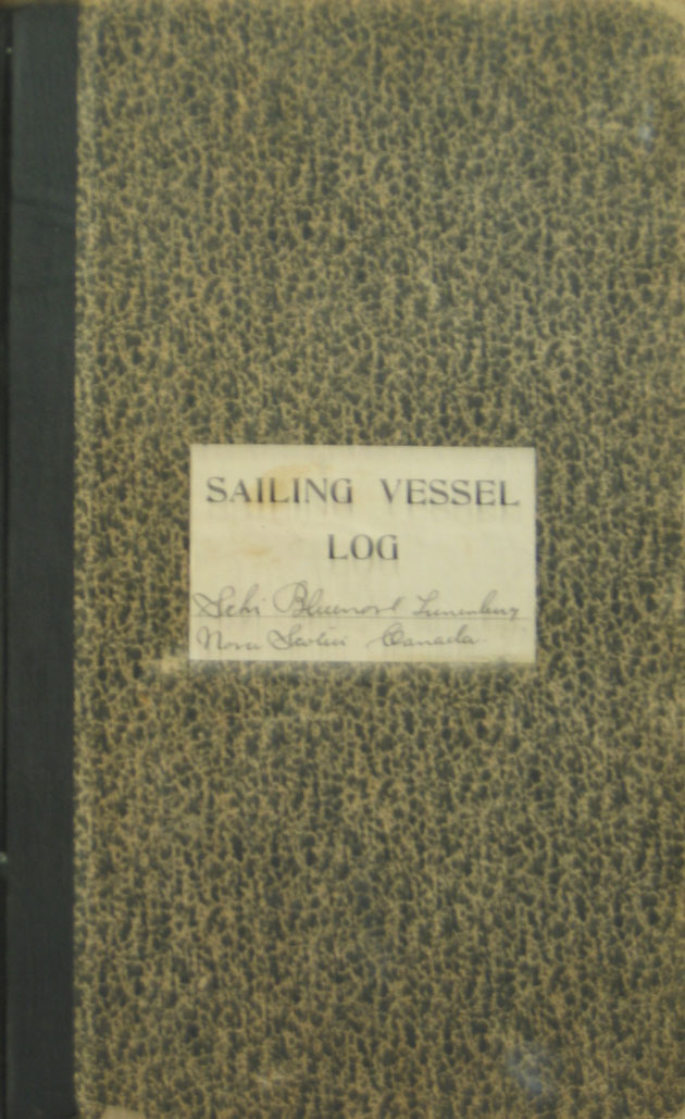Sailing Vessel Log,  Schooner <i>Bluenose</i>, Lunenburg, Nova Scotia, Canada