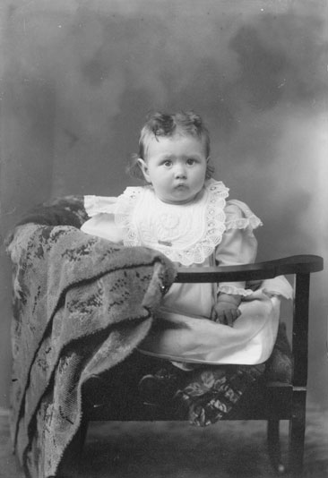 Portrait of a baby, Guysborough, N.S.