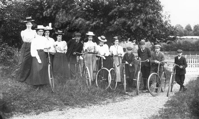 Guysborough bicycle club, Guysborough, N.S.