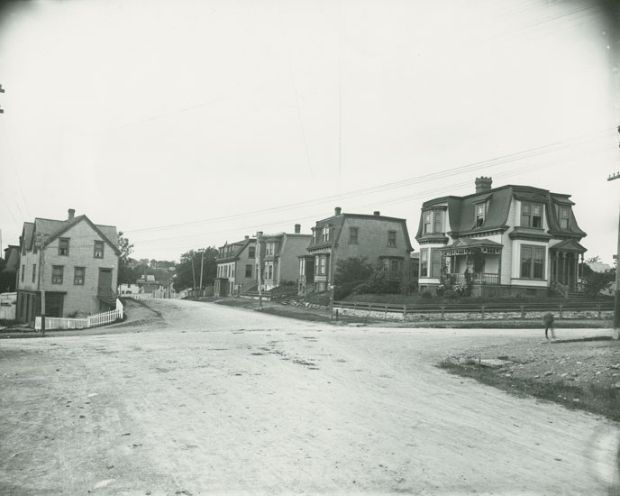 builtheritage : Top of Burtons Hill, Five Corners, Dartmouth, NS