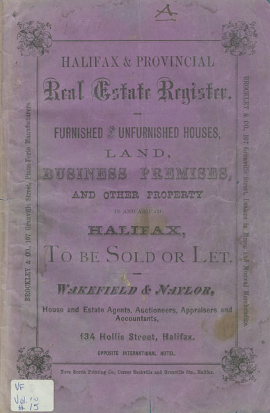 builtheritage : Halifax & Provincial Real Estate Register</i>