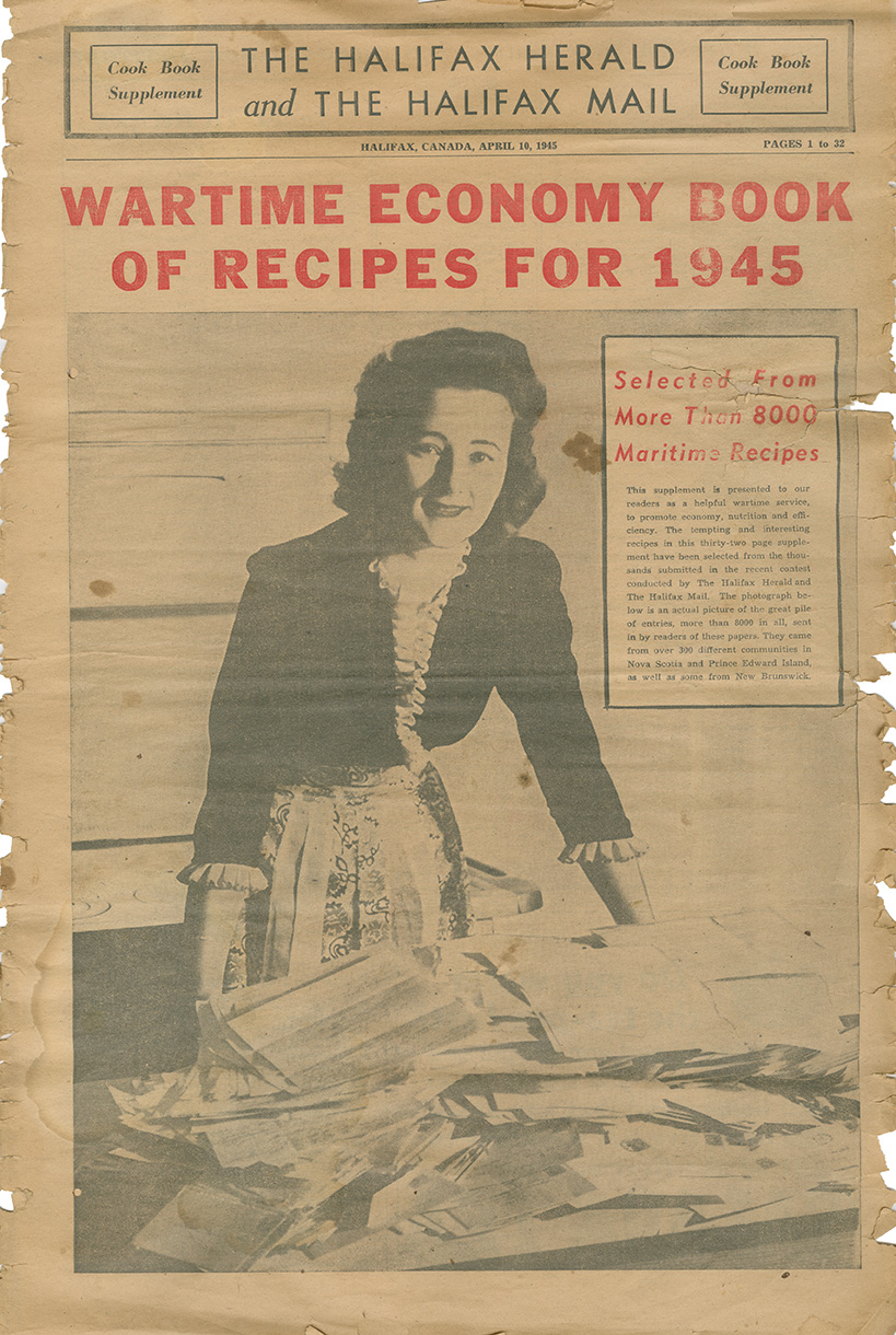 Wartime Economy Book of Recipes for 1945