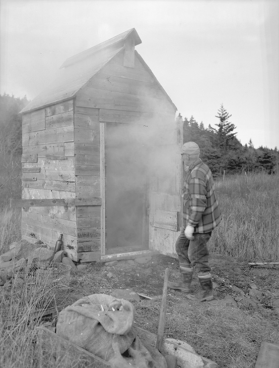 Smoke house belonging to John G. Horner, small-time fish salesman