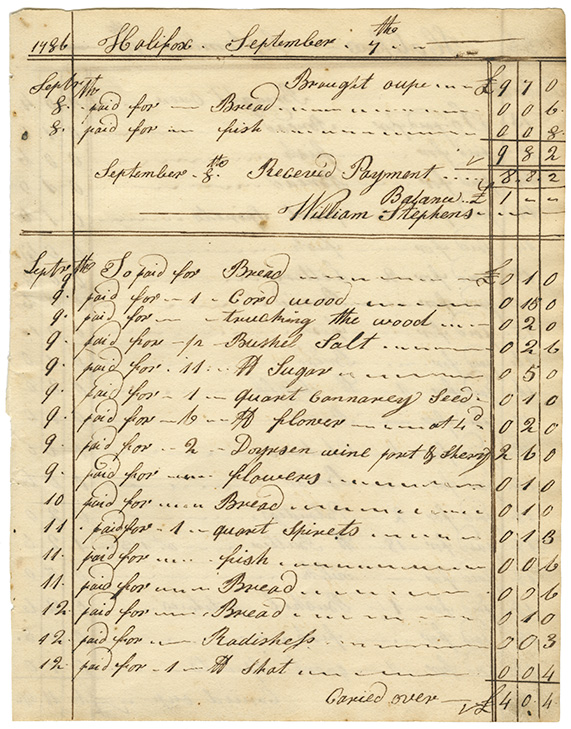 Expenses for Mrs. Wentworth's house page 3