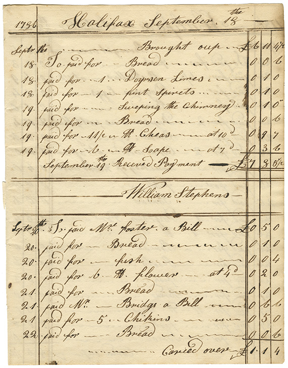 Expenses for Mrs. Wentworth's house page 5