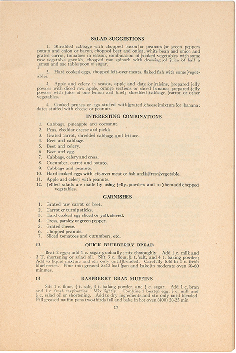 Kitchen army nutrition and receipt book by Sydney Nutrition Committee