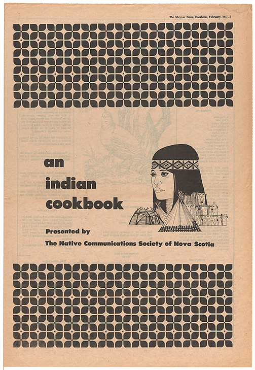 An Indian Cookbook by The Native Communications Society of Nova Scotia