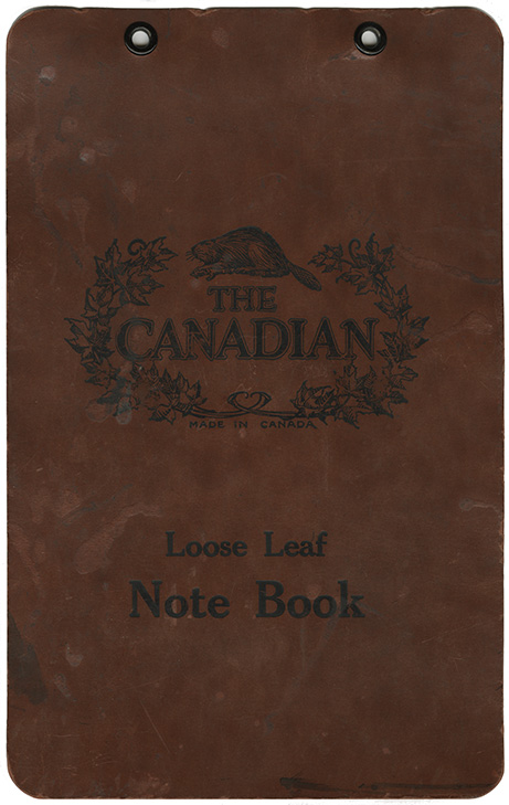 The Canadian Loose Leaf Note Book of candy recipes
