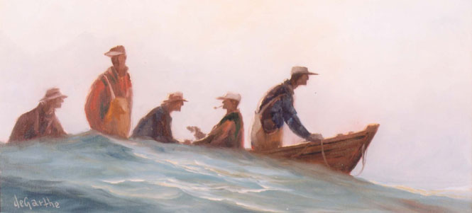 Five Men in a Boat