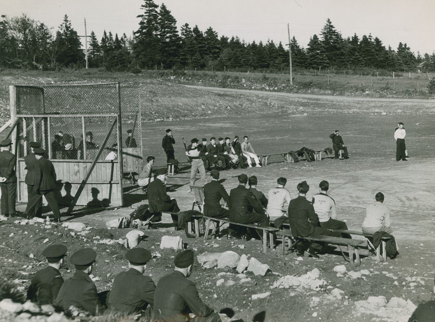 RCAF Dartmouth softball game