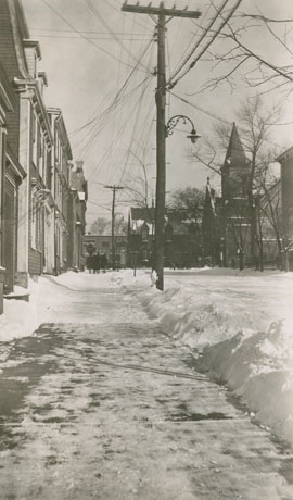 Queen Street looking Towards Spring Garden Road and First Baptist Church