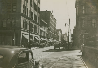 A View of Barrington Street near intersection of Prince Street