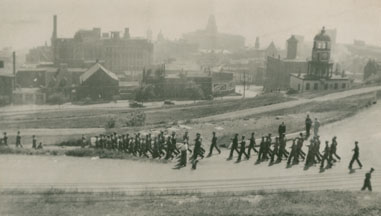 Halifax Rifles on Citadel Hill