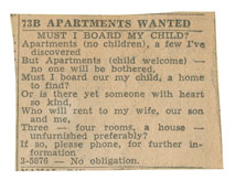 Apartments Wanted